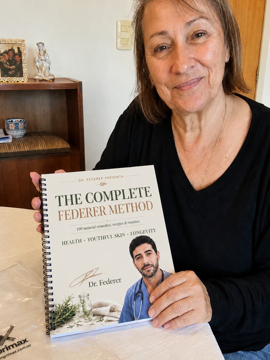 Patricia D. with her guide